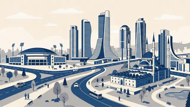 Ataşehir ilçesi illüstrasyonu