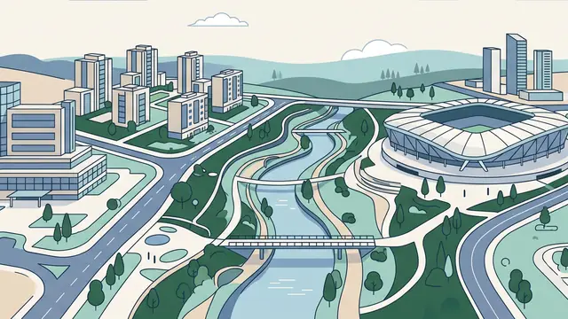 Başakşehir ilçesi illüstrasyonu