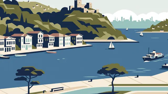 Beykoz ilçesi illüstrasyonu