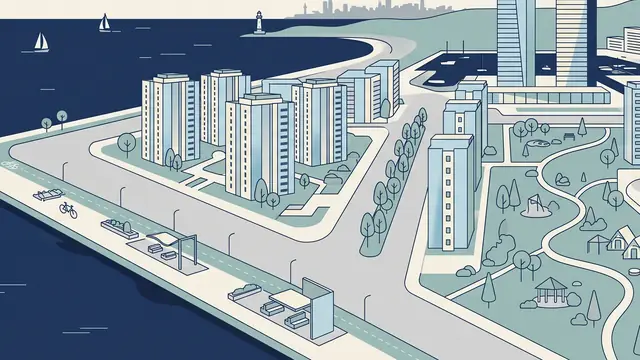 Beylikdüzü ilçesi illüstrasyonu