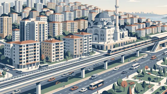 Esenler ilçesi illüstrasyonu